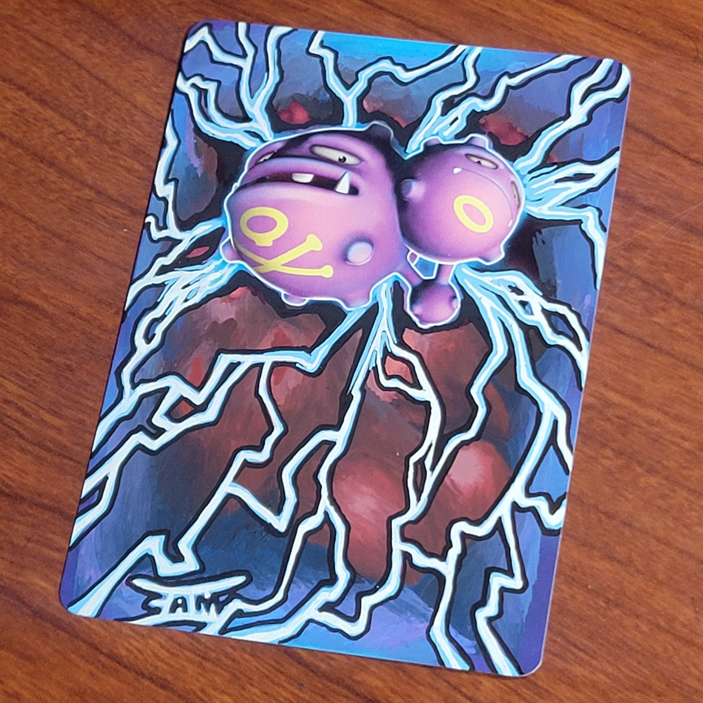 TCG ART CARD - WEEZING