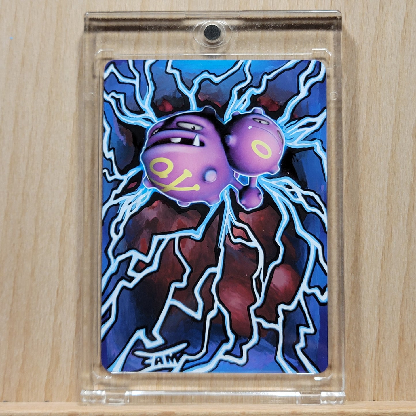 TCG ART CARD - WEEZING