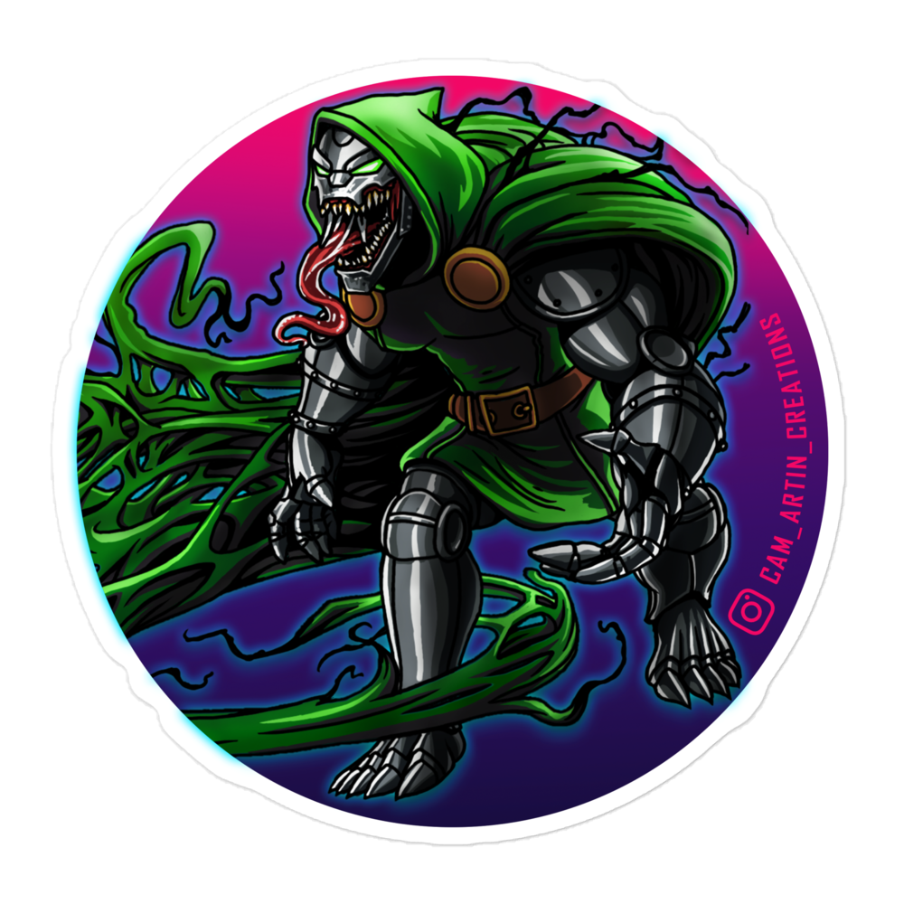 STICKER - VENOM VON DOOM